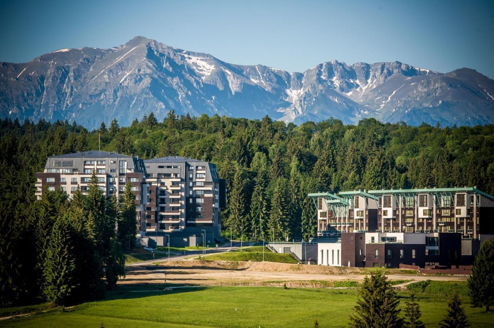 Family Apartment In Silver Mountain Resort Poiana Braşov Dış mekan fotoğraf