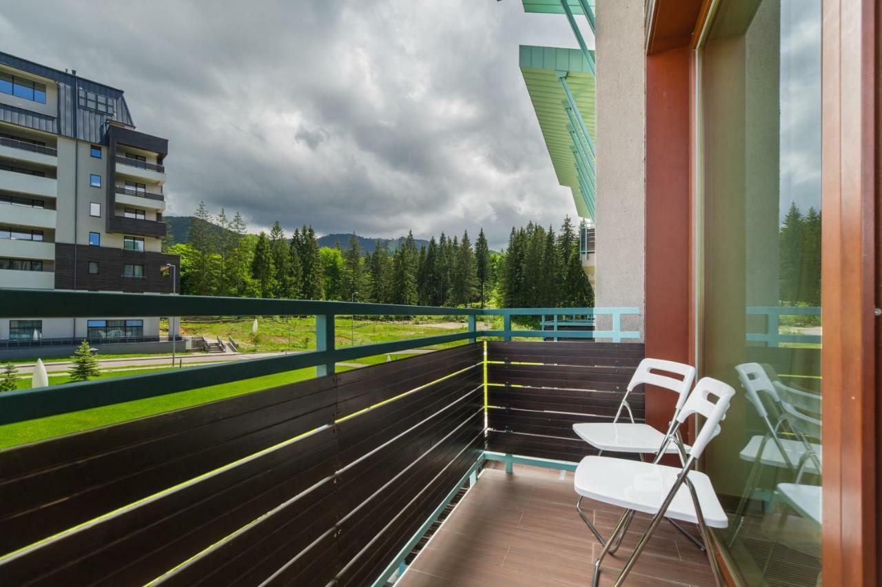 Family Apartment In Silver Mountain Resort Poiana Braşov Dış mekan fotoğraf